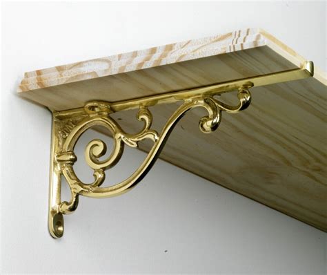 unique shelf bracket ideas